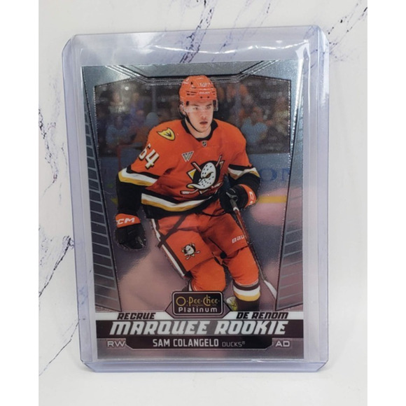 2024-25 O-Pee-Chee Platinum Sam Colangelo #210 RC Marquee Rookie - Picture 1 of 4
